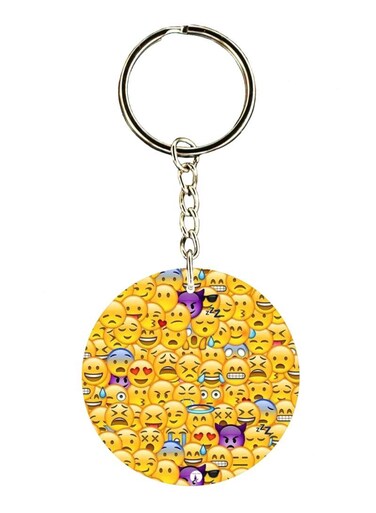 Emoji Printed Keychain