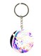 Keychain Of The Video Game Sonic ( 2 Sides)