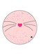 Cat Printed Fridge Magnet Multicolour 5.5 x 5.5cm