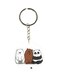 Panda Printed Keychain