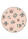 Flowers Printed Fridge Magnet Round Multicolour