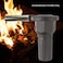 Mini Portable Outdoor BBQ Electric Fire Blower Black 17cm