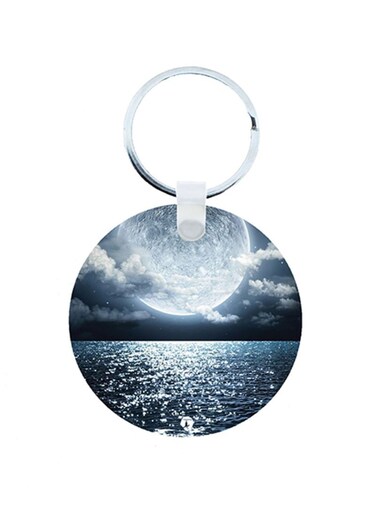 Sea Wooden Keychain