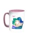 Mothers Day Printed Coffee Mug Pink/White 11ounce