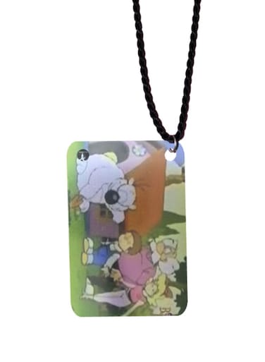 Kabool Printed Car Mirror Pendant