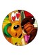 Disney Character Printed Fridge Magnet Multicolour