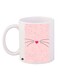 Heart Printed Coffee Mug White/Pink/Black