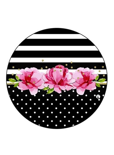 Flowers Printed Fridge Magnet Multicolour