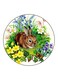Rabbit Printed Fridge Magnet Multicolour