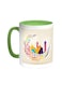Ramadan Kareem Printed Coffee Mug Green/White 11ounce