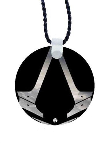 Assassin's Creed Printed Car Mirror Pendant