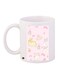 Teddy Bear Printed Coffee Mug White/Pink/Yellow