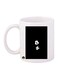 Mickey Mouse Printed Coffee Mug White/Black