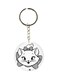 Cat Printed Keychain