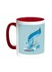 Congratulations On Eid Printed Coffee Mug Red/White 11ounce