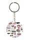 Food Printed Keychain