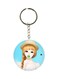 Anime Girl Printed Keychain