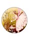 Fairy Printed Fridge Magnet Round Multicolour
