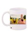 SpongeBob SquarePants Printed Coffee Mug White/Green/Yellow 11ounce