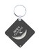 English Phrases Wooden Keychain