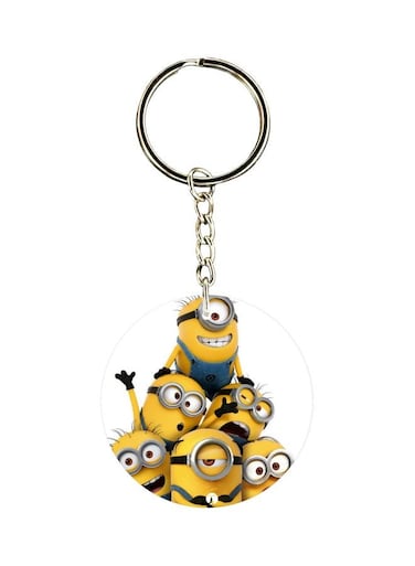 Cartoon Themed Single Sided Key Chain