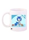 Sonic Video Game Printed Coffee Mug Blue/White/Brown