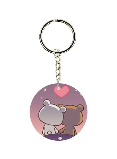 Cartoon Printed keychain