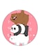 We Bare Bears Printed Fridge Magnet Multicolour