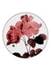 Flowers Printed Fridge Magnet Round Multicolour