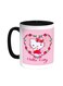 Hello Kitty Printed Coffee Mug Black/White 11ounce