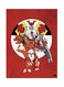 Metal Plate Of The Anime Digimon Poster Multicolour