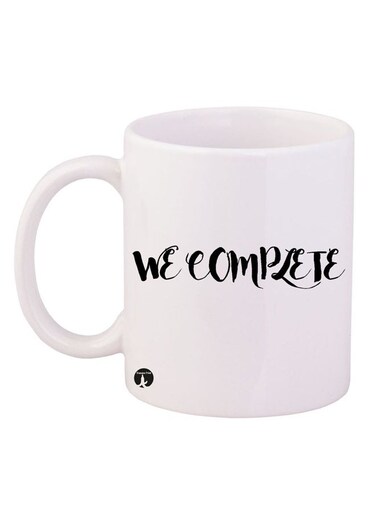 We Complete Design Mug White/Black