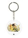 Anime Hunter X Printed Keychain Multicolour