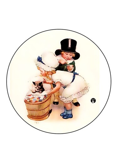 Kids Printed Fridge Magnet Multicolour