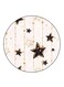 Stars Printed Fridge Magnet Multicolour
