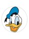 Disney Printed Fridge Magnet Blue/Black/White