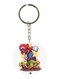 Double Sided Super Mario Printed Keychain