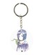 Double Side Anime Digimon Printed Keychain