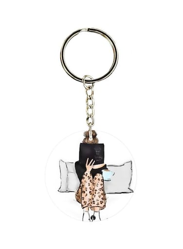 Double Side Printed Keychain