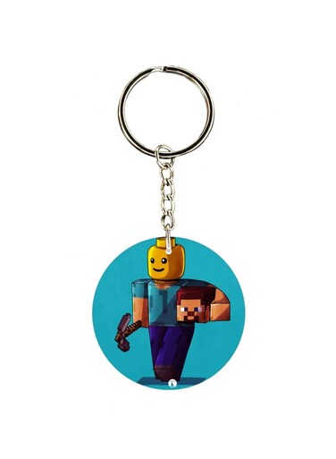Cartoon Printed Keychain