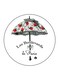 An Umbrella Printed Fridge Magnet Multicolour