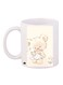 Cartoon Printed Coffee Mug White/Beige/Blue 11ounce