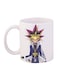 Yu Gi Oh Printed Mug White/Blue/Purple 12ounce