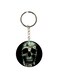Skull Printed Keychain