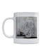 Prayer Printed Ceramic Coffee Mug White/Beige/Brown 350ml