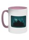 Ramadan And A Mosque Printed Coffee Mug Pink/White/Green 325ml