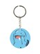 Cartoon Printed Dual Sided Keychain