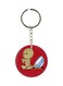 Mummy Printed Single Sided Keychain