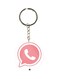 WhatsApp Printed Single Sided Keychain