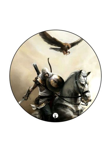 Assassin's Creed Printed Fridge Magnet Grey/Brown/Gold